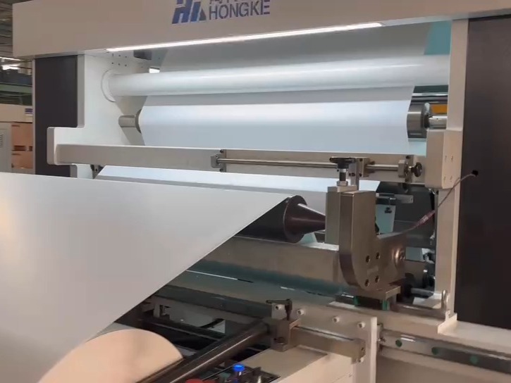 HFQL-GK系列全自動高速龍門式不干膠分切機（高速600米）